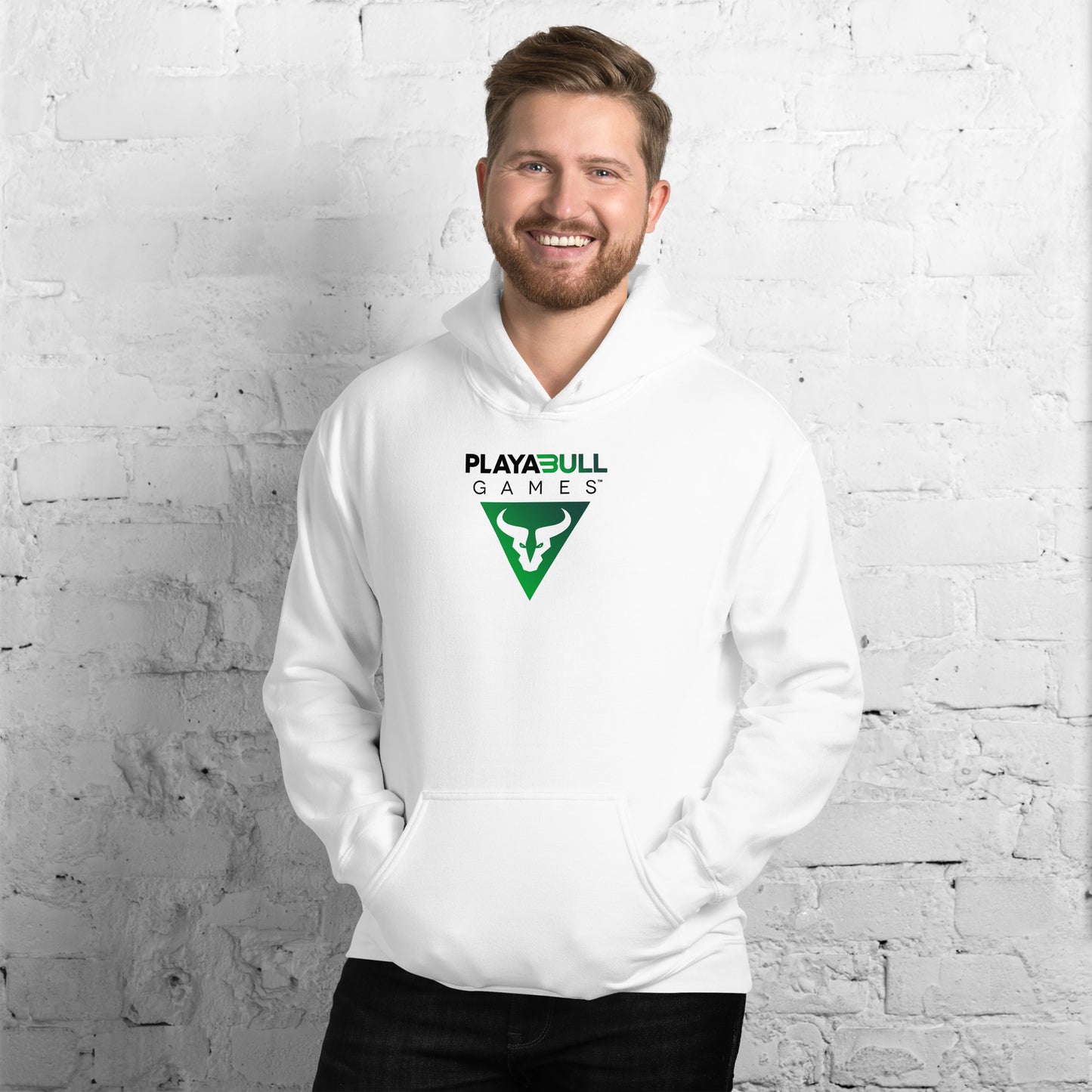 White Unisex Hoodie