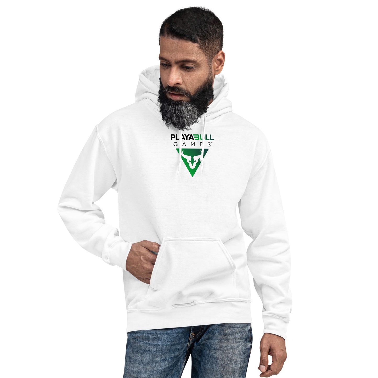 White Unisex Hoodie
