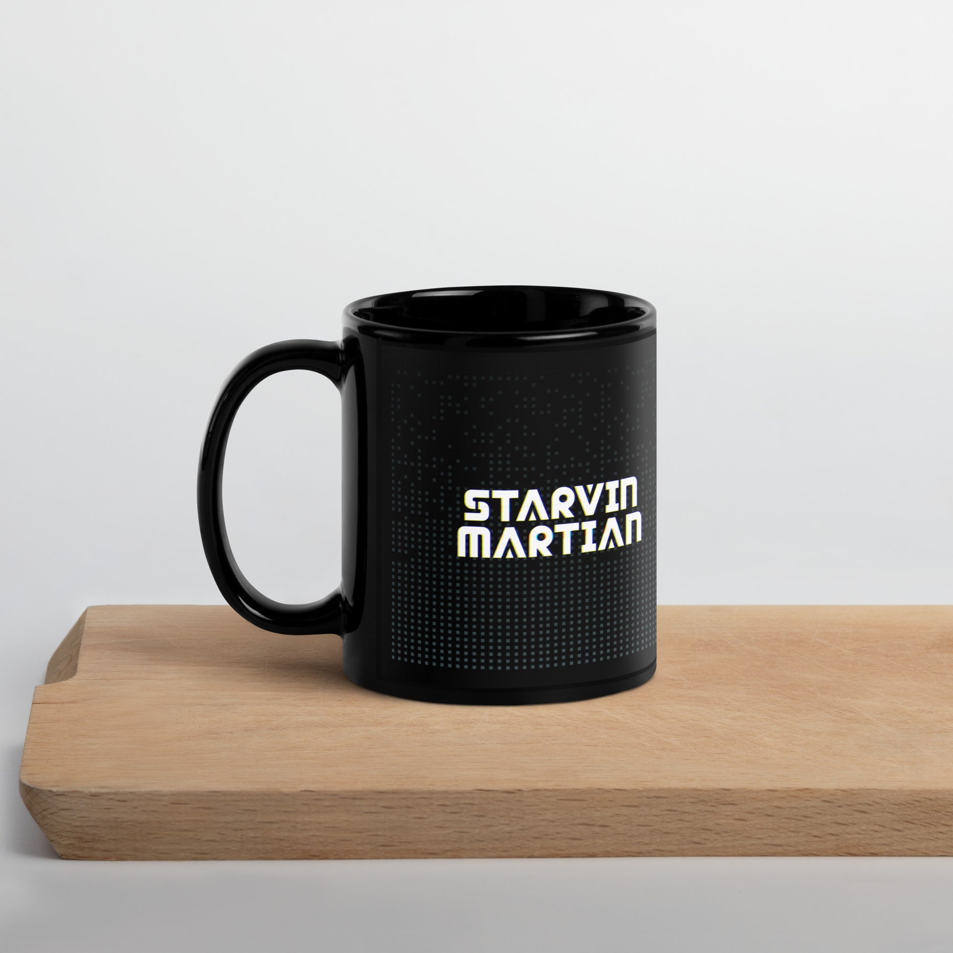 STARVIN MARTIAN Outpost Black Mug