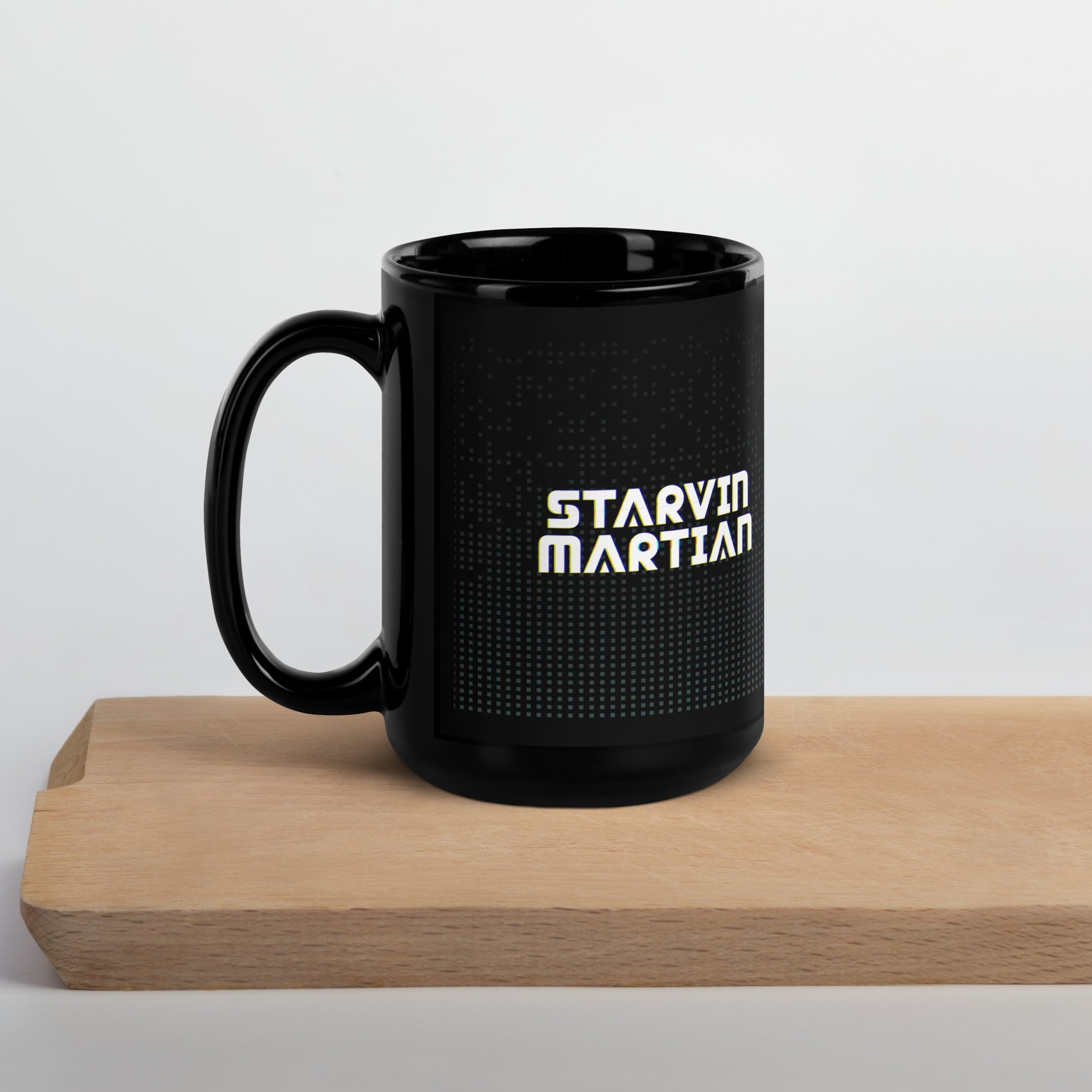 STARVIN MARTIAN Outpost Black Mug