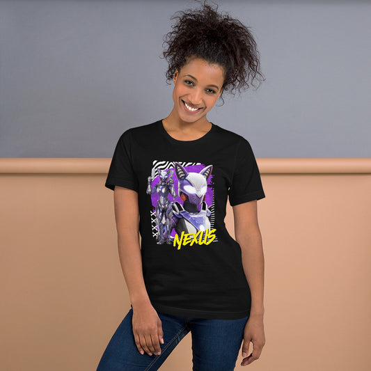 NEXUS Purple Cat Unisex T-Shirt