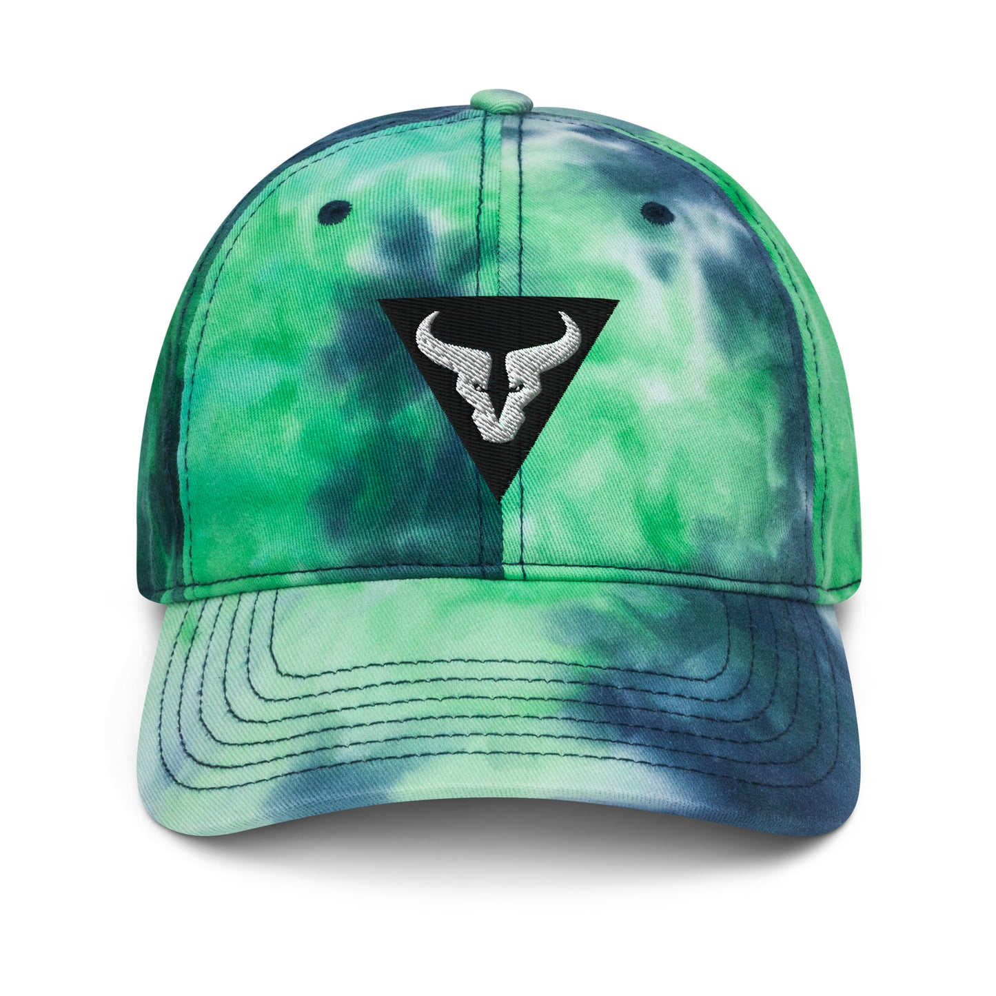 Embroidered Tie Dye Hat