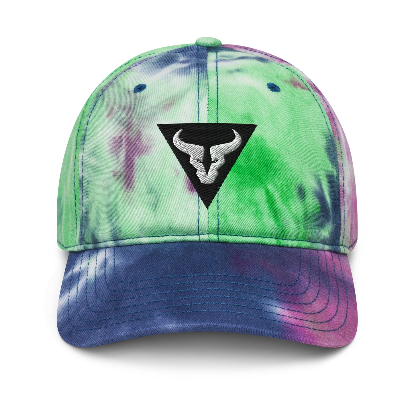 Embroidered Tie Dye Hat