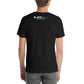 AFK Again Green on Black Unisex T-shirt