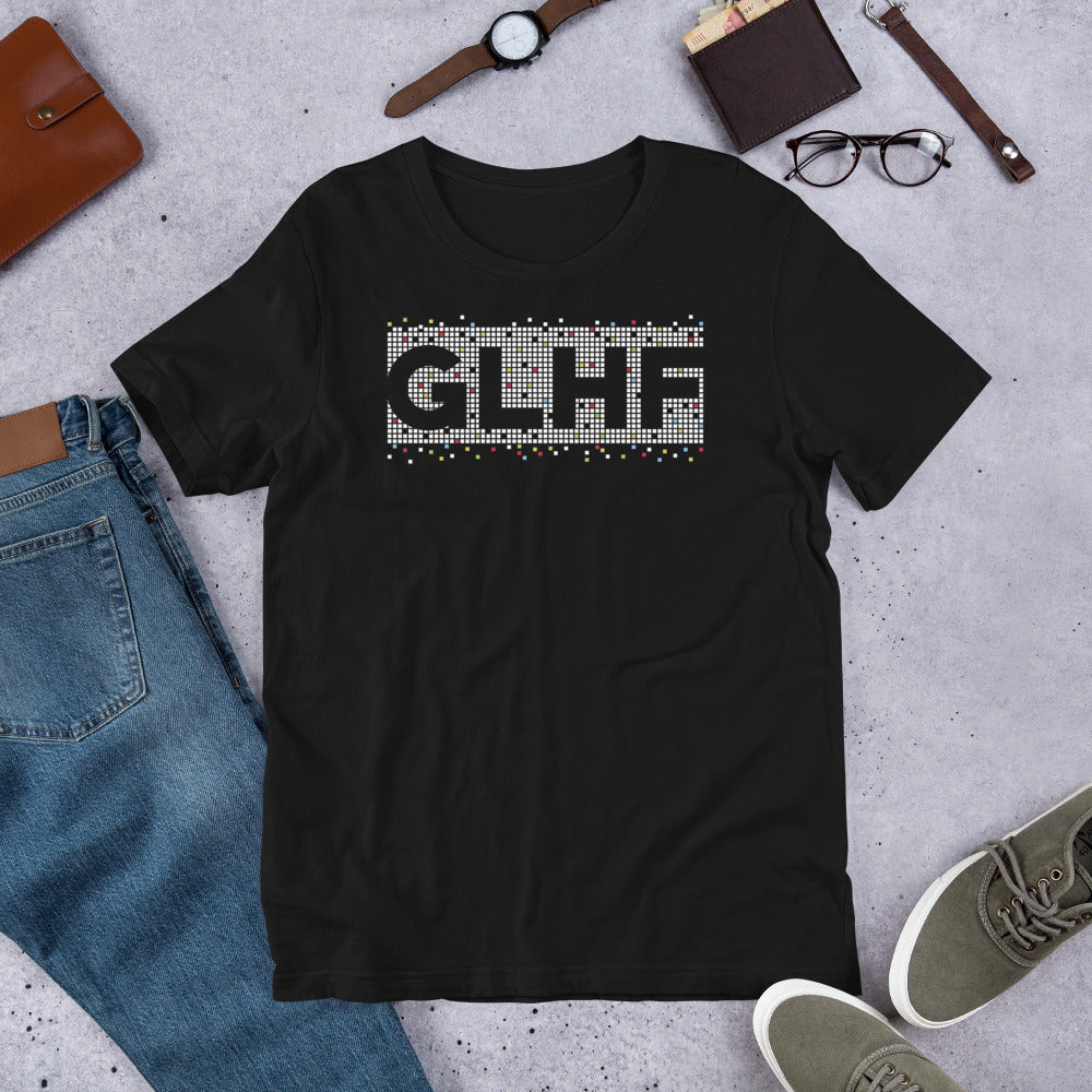GLHF Black Unisex T-shirt