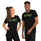 Git Rekd Green on Black Unisex T-shirt